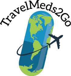 TravelMeds2Go logo.