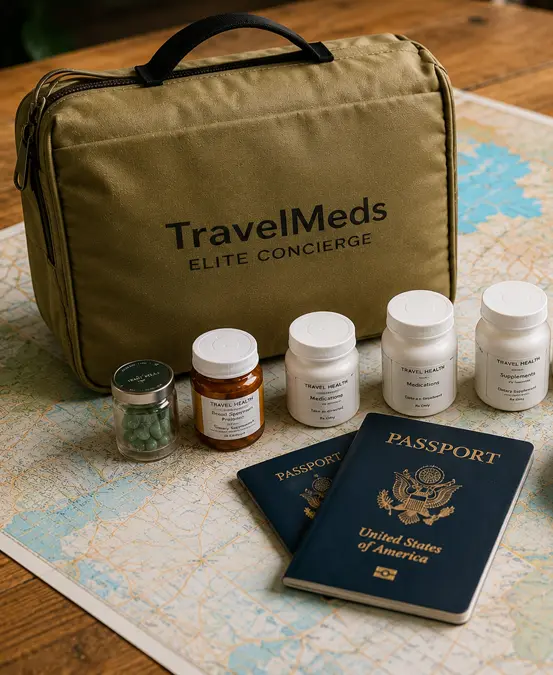Customized international travel medical planning with a board-certified physician